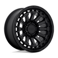 Black Rhino Hard Alloys BR RAID 20x9.5 Matte Black Wheels with 6x139.7 Bolt Pattern and -18 Offset