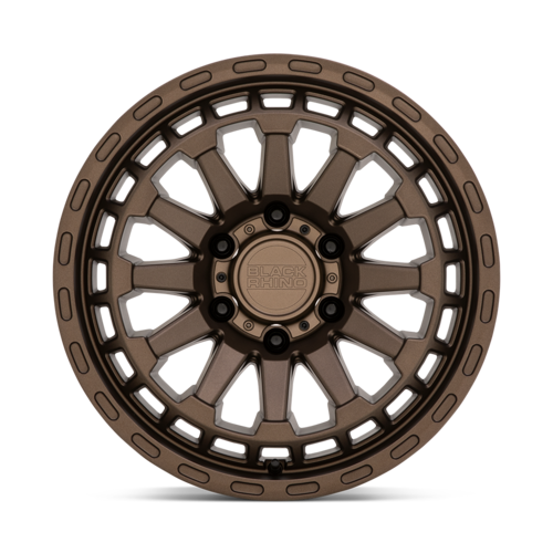 Black Rhino Hard Alloys BR RAID 20x9.5 Matte Bronze Wheel with 6x139.7 Bolt Pattern and +12 Offset