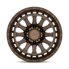 Black Rhino Hard Alloys BR RAID 18x9.5 Matte Bronze Wheel with 6x139.7 Bolt Pattern and +12 Offset