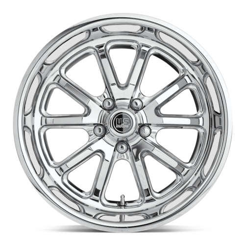 US Mag 1PC U110 Rambler 17x7 Chrome Wheel with 5x120.65 Bolt Pattern and +1 Offset
