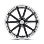 US Mag 1PC Ramber 18x7 Inch Gloss Black Milled Alloy Wheel with 5x127 Bolt Pattern