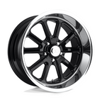 US Mag 1PC U121 RAMBLER 20x8 Gloss Black Wheel with 5x120.65 Bolt Pattern and 72.56 Center Bore
