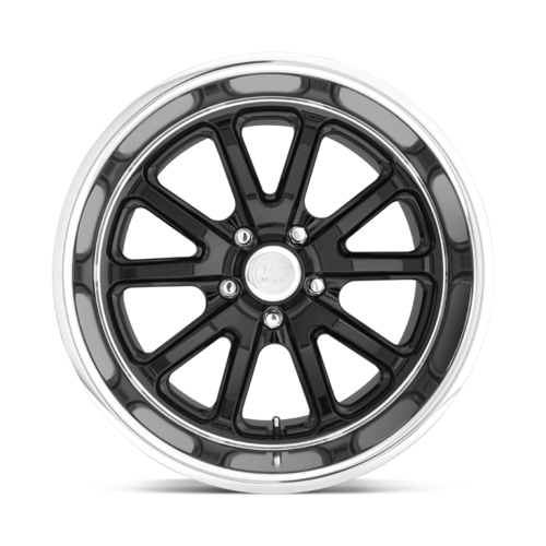 US Mag 1PC U121 RAMBLER 20x9.5 Gloss Black Wheel with 5x120.65 Bolt Pattern and 72.56 Center Bore