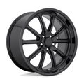US Mag 1PC U123 RAMBLER 20x8.5 Inch Gloss Black Matte Black Wheel with 5x120 Bolt Pattern and +32 Offset