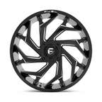 Fuel UTV D753 Reaction UTV 20x7 Wheel with Gloss Black Milled Finish and 4x137 Bolt Pattern