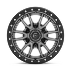 Fuel 1PC D680 Rebel 16x8 Matte Gunmetal Black Bead Ring Off-Road Wheel
