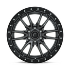 Fuel 1PC D680 Rebel 20x10 Matte Gunmetal Black Bead Ring Wheel with -18 Offset and 6x139.7 Bolt Pattern