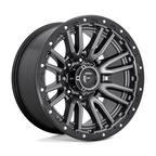 Fuel 1PC D680 Rebel 20x10 Matte Gunmetal Black Bead Ring Wheel with 8x170 Bolt Pattern and -18 Offset