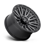 Fuel 1PC D680 Rebel 20x10 Matte Gunmetal Black Bead Ring Off-Road Wheel