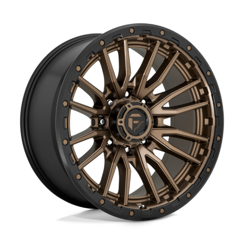Fuel 1PC D681 Rebel 22x10 Matte Bronze Black Bead Ring Wheel