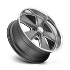 US Mag 1PC U120 Roadster 20x9.5 Matte Gunmetal Machined Wheel