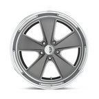 US Mag 1PC U120 Roadster 20x10.5 Matte Gun Metal Machined Wheel with 5x127 Bolt Pattern and 78.10 Center Bore