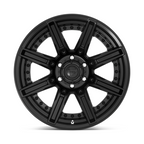 Fuel 1PC D709 Rogue 20x10 Matte Black Wheel with -18 Offset, 6x139.7 Bolt Pattern, 106.10mm Center Bore