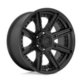 Fuel 1PC D709 Rogue 20x9 Matte Black Alloy Wheel with 6x139.7 Bolt Pattern