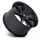 Rotiform FRA 22x10 Matte Black and Gloss Black Wheel with 5x130 Bolt Pattern and +56 Offset