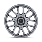 Rotiform R196 ZWS 21x10.5 Inch Gloss Anthracite Wheel with 5x112 Bolt Pattern and +38 Offset
