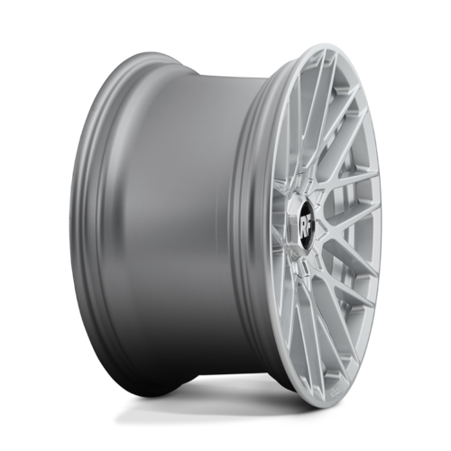 Rotiform R140 RSE 18x9.5 Inch Gloss Silver Alloy Wheels with 5x112/120 Bolt Pattern and 72.56mm Center Bore