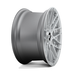 Rotiform R140 RSE 17x8 Gloss Silver Wheel with 4x100/4x114.3 Bolt Pattern and +40 Offset