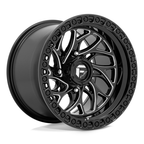 Fuel UTV D741 Runner UTV 15x10 Gloss Black Milled Wheel with 4x137 Bolt Pattern