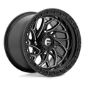 Fuel UTV D741 Runner UTV 15x10 Wheel with Gloss Black Milled Finish and 4x156 Bolt Pattern