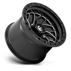 Fuel UTV D741 Runner UTV 15x10 Gloss Black Milled Wheel with 4x137 Bolt Pattern