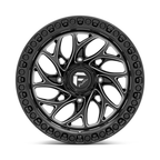 Fuel UTV D741 Runner UTV 15x10 Wheel with Gloss Black Milled Finish and 4x156 Bolt Pattern