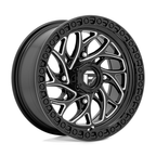 Fuel UTV D741 Runner UTV 15x7 Gloss Black Milled Wheel with 4x137 Bolt Pattern and 110.10mm Center Bore