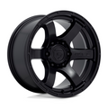 Fuel 1PC D766 RUSH 18x9 Satin Black Wheel with 6x135 Bolt Pattern and 87.10mm Center Bore