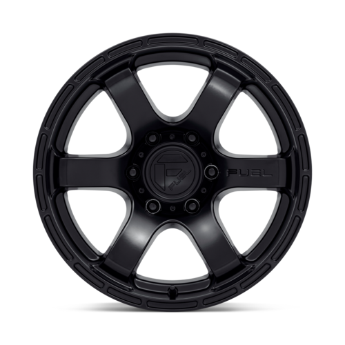 Fuel 1PC D766 RUSH Satin Black 18x9 Wheel with 6x114.3 Bolt Pattern and 20mm Offset