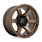 Fuel 1PC D768 RUSH Matte Bronze 18x9 Wheel with -12mm Offset and 6x139.7 Bolt Pattern