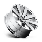 DUB 1PC S131 8-Ball Chrome Wheel 24x10 with 6x139.7 Bolt Pattern and +20 Offset