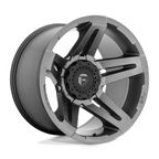 Fuel 1PC D764 SFJ Matte Gunmetal 20x12 Wheel with 6x135/6x139.7 Bolt Pattern and -44 Offset