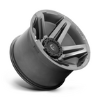 Fuel 1PC D764 SFJ Matte Gunmetal 20x12 Wheel with 6x135/6x139.7 Bolt Pattern and -44 Offset