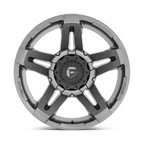 Fuel 1PC D764 SFJ Matte Gunmetal 20x12 Wheel with 6x135/6x139.7 Bolt Pattern and -44 Offset