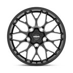 Rotiform R190 SGN 20x9 Matte Black Wheel with 5x112 Bolt Pattern and 66.56mm Center Bore