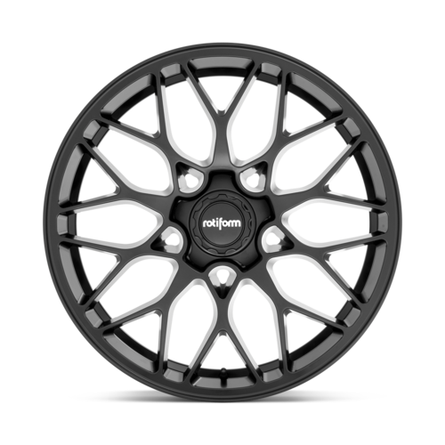 Rotiform R190 SGN 20x10.5 Matte Black Wheel with 5x112 Bolt Pattern and 66.56mm Center Bore