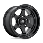 Fuel 1PC D664 SHOK Matte Black 17x10 Wheel with 5x127 Bolt Pattern and -18 Offset