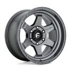Fuel 1PC D665 SHOK 17x9 Matte Anthracite Off-Road Wheel with 6x139.7 Bolt Pattern and -12 Offset