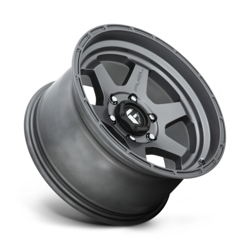 Fuel 1PC D665 SHOK 17x9 Matte Anthracite Off-Road Wheel with 6x139.7 Bolt Pattern and -12 Offset