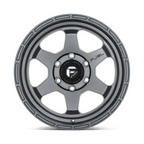 Fuel 1PC D665 SHOK 17x9 Matte Anthracite Wheel with 6x139.7 Bolt Pattern and +1 Offset