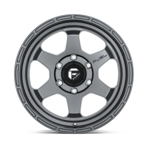 Fuel 1PC D665 SHOK 18x9 Matte Anthracite Wheel with 6x139.7 Bolt Pattern