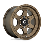 Fuel 1PC D666 SHOK Matte Bronze 17x9 Wheel with 6x139.7 Bolt Pattern and +20 Offset