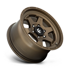 Fuel 1PC D666 SHOK Matte Bronze 17x9 Wheel with 6x139.7 Bolt Pattern and +20 Offset