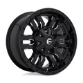 Fuel 1PC D595 SLEDGE 18x9 Black Gloss Milled Wheel with 8x165.1 Bolt Pattern and +20 Offset