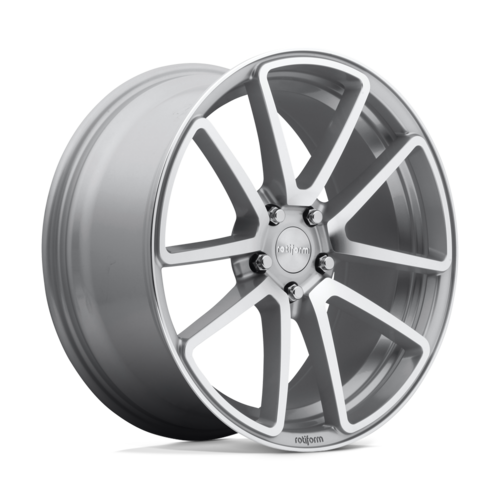 Rotiform R120 SPF 19x8.5 Silver Gloss Machined Wheel with 5x112 Bolt Pattern and 66.56mm Center Bore