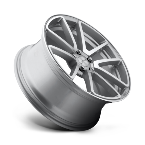 Rotiform R120 SPF 18x8.5 Silver Gloss Machined Wheel with 5x114.3 Bolt Pattern and +45 Offset
