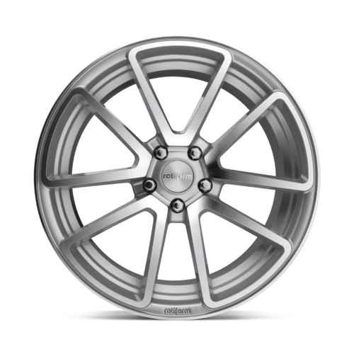 Rotiform R120 SPF 18x8.5 Silver Machined Alloy Wheel - 5x112 Bolt Pattern, 66.56mm Center Bore, 45mm Offset