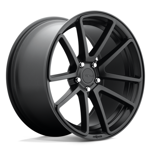 Rotiform R122 SPF Matte Black 18x8.5 Wheel with 5x112 Bolt Pattern and 66.56mm Center Bore