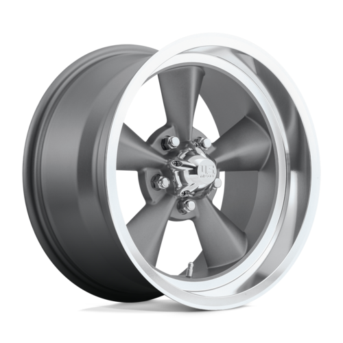 US Mag 1PC Standard 17x8 Matte Gunmetal Wheel with 5x120.65 Bolt Pattern and 72.56 Center Bore