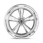 US Mag 1PC U104 Standard 18x8 Chrome Alloy Wheel with 5x120.65 Bolt Pattern and +1 Offset